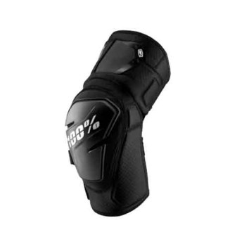 100% FORTIS Knee Guard Black