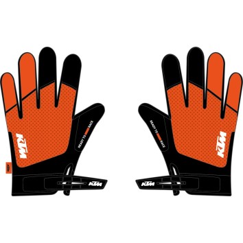 KTM POUNCE GLOVES ORANGE